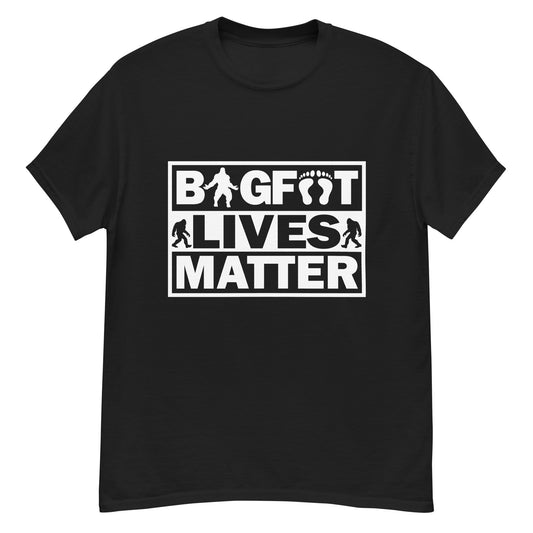 Bigfoot Lives Matter Graphic Novelty Classic T-Shirt